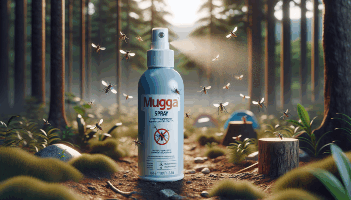 Mugga spray skuteczna ochrona przed komarami i innymi insektami