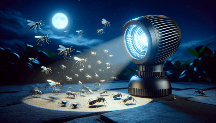 Lampy UV na owady skuteczne zwalczanie komarów much i insektów