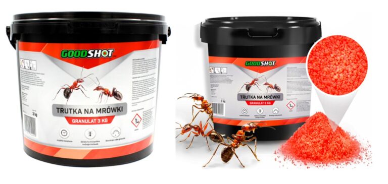 Zabójczy preparat na mrówki NanoGranulat GOODSHOT