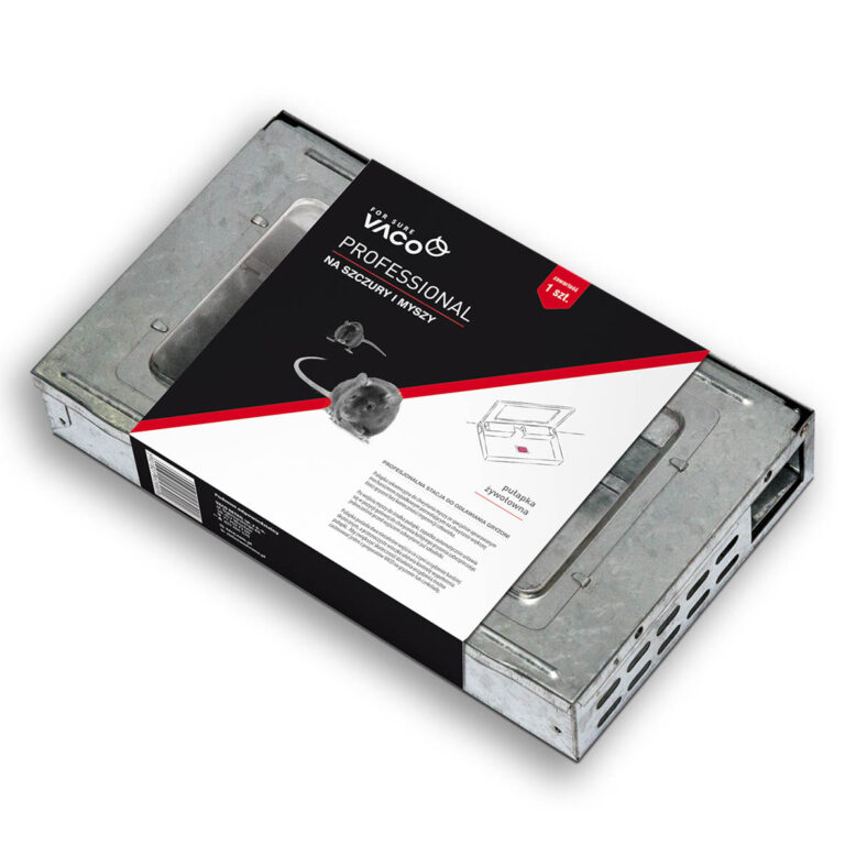 Pułapka na myszy i szczury VACO PRO skuteczna i łatwa