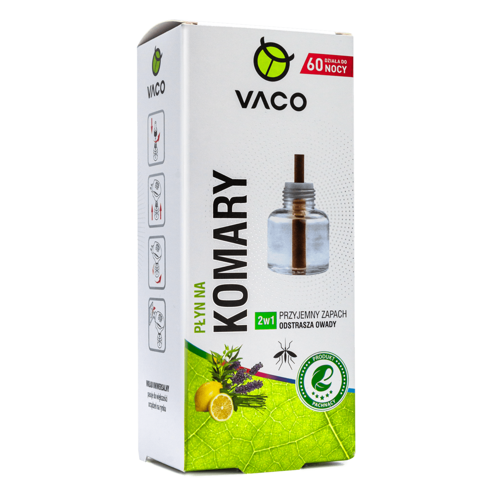 Naturalny płyn na komary z cytronellą do ochrony