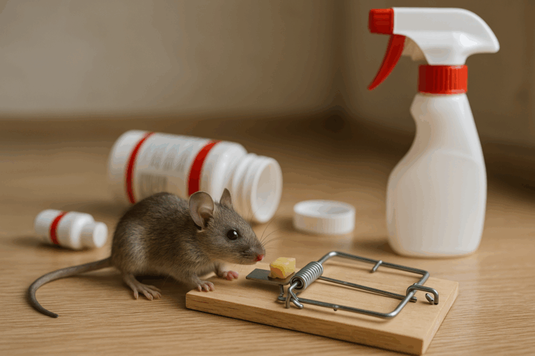 Skuteczne środki na myszy: jak je stosować i wybierać