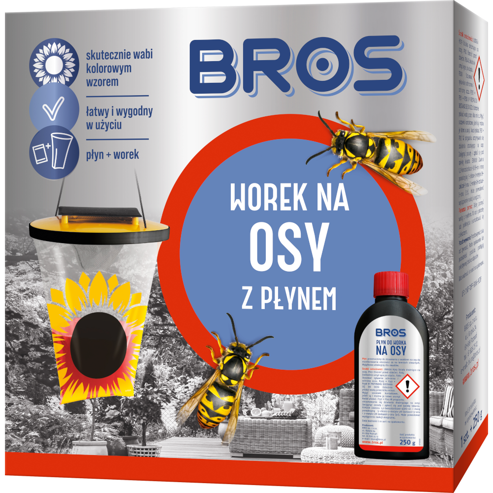 Worek na osy BROS skuteczne i ekologiczne rozwiązanie