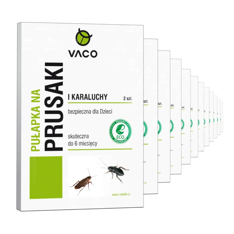Pułapki VACO na prusaki i karaluchy - skuteczność i ekologia