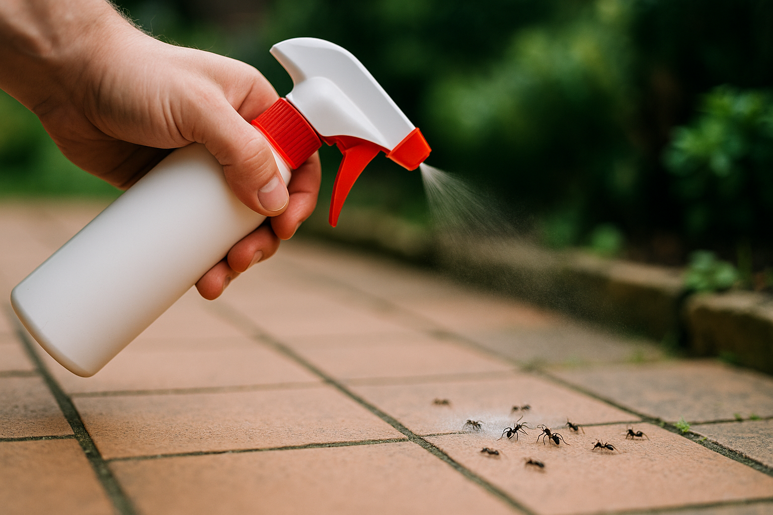 Skuteczny oprysk na mrówki w domu i ogrodzie