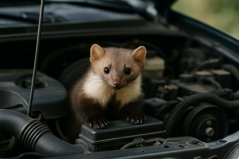Skuteczne metody na kuny w samochodzie i profilaktyka