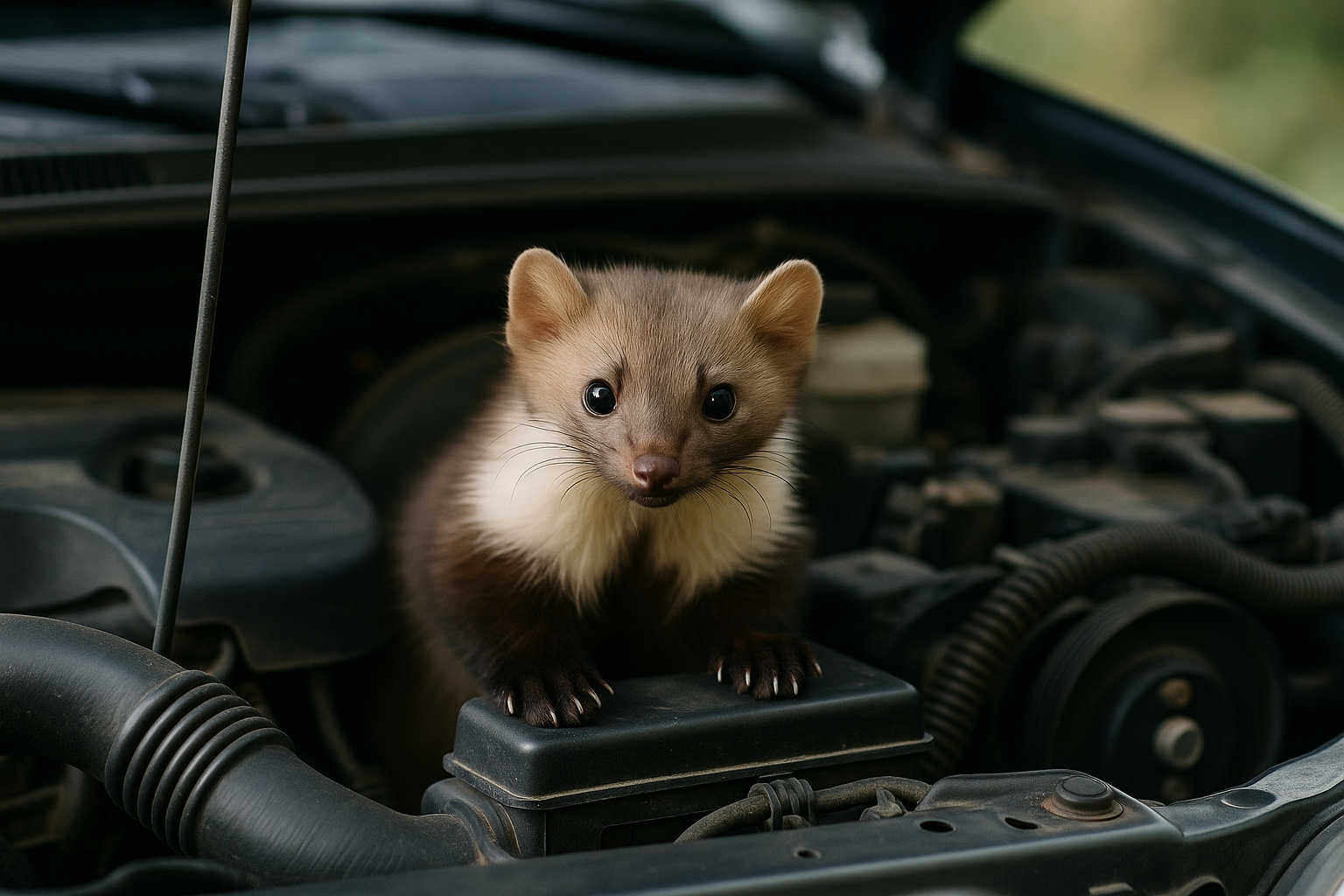 Skuteczne metody na kuny w samochodzie i profilaktyka