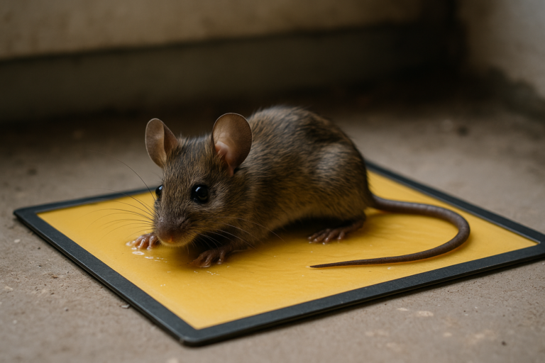 Pułapka lepowa na myszy skuteczna kontrola gryzoni