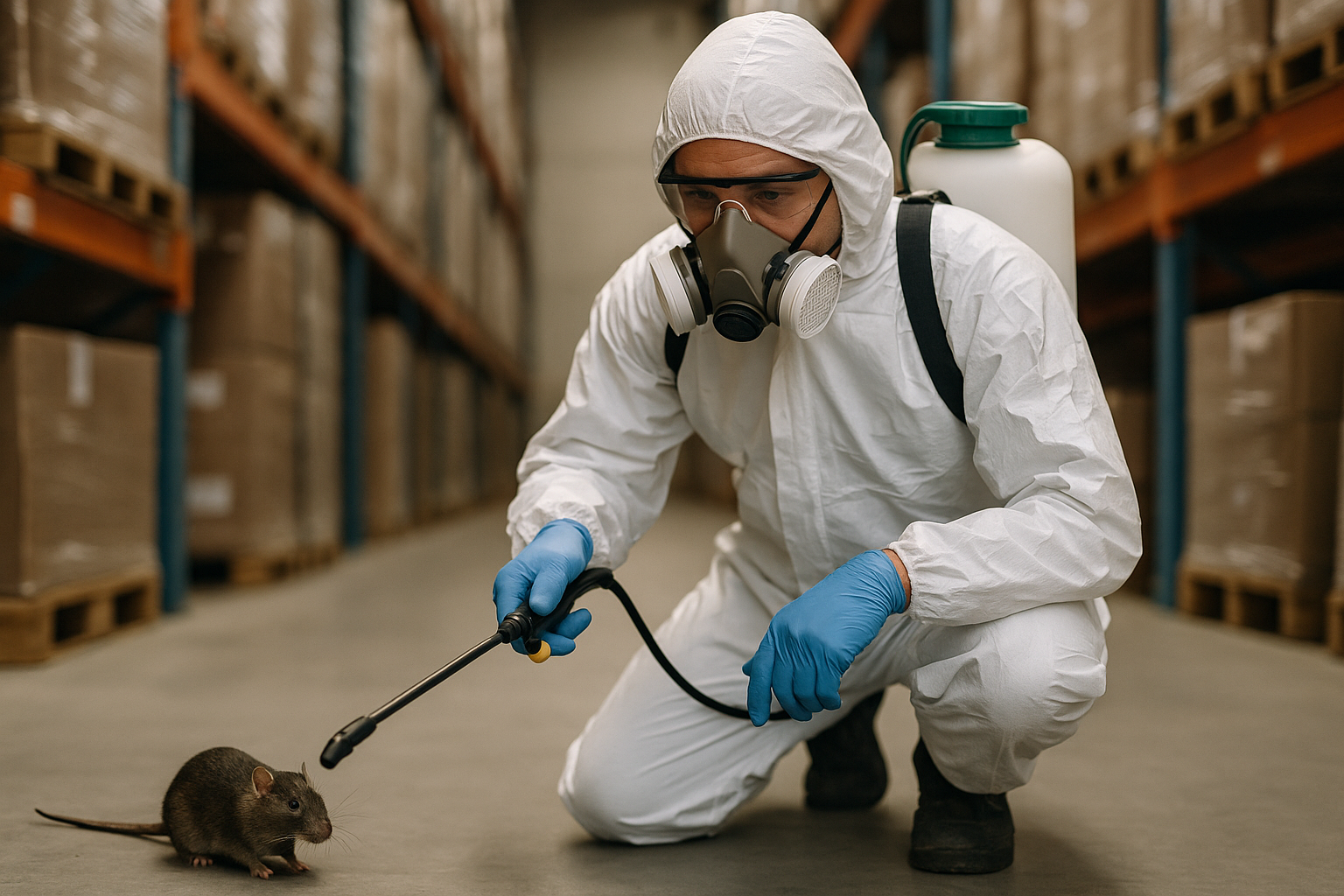 Deratyzacja magazynu kluczem do bezpieczeństwa towarów
