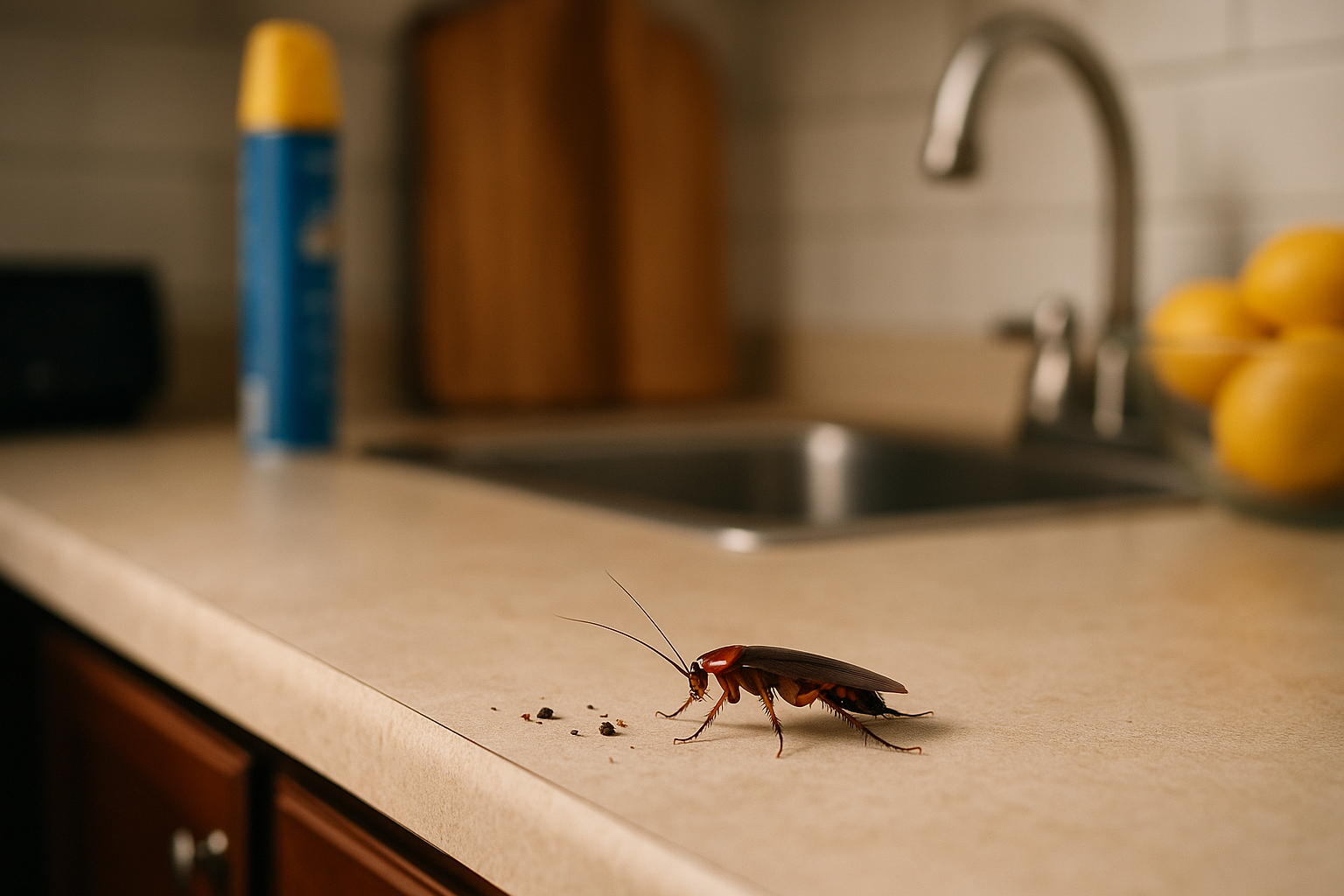 Skuteczne sposoby na karaluchy w kuchni